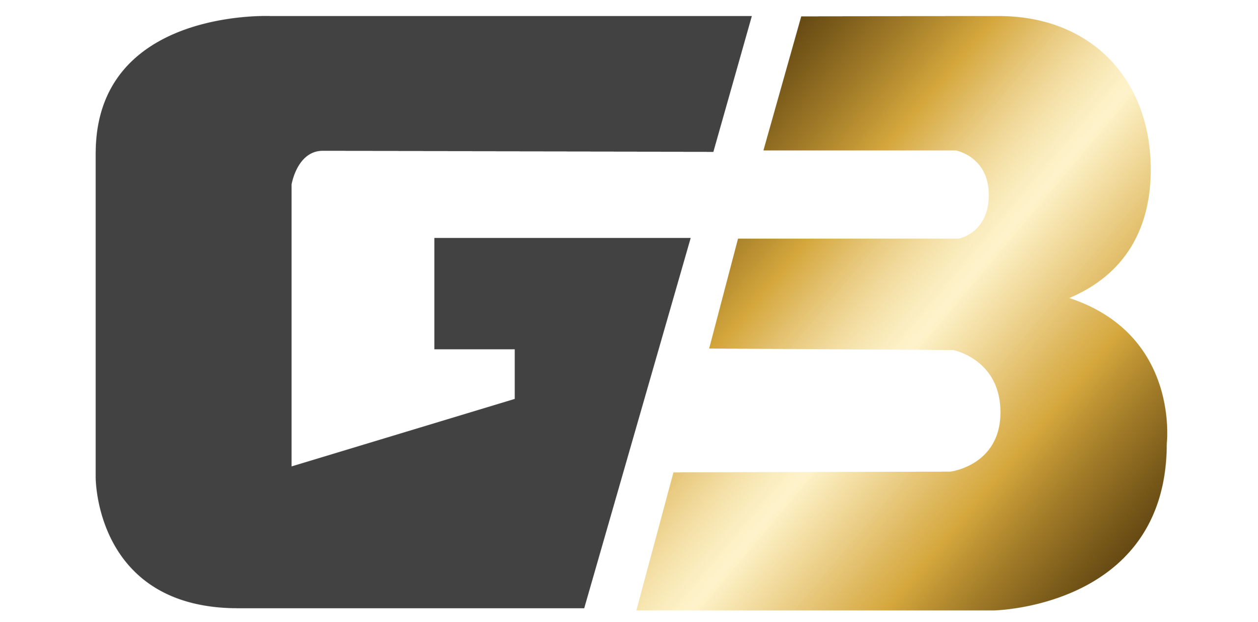 Glazenburg Bouwservice - Logo ontwerp - Antraciet - Goud